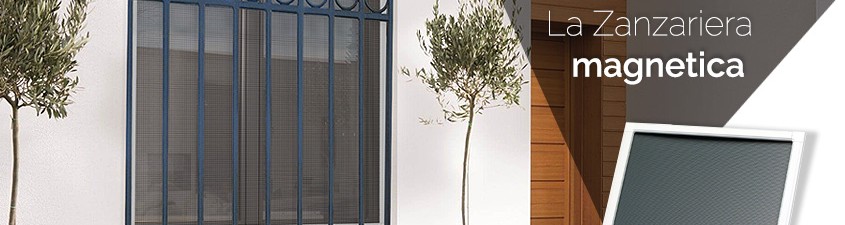 Zanzariera magnetica: facile da installare